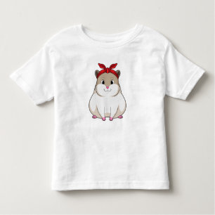 Camiseta De Bebé Hamster con Bandana