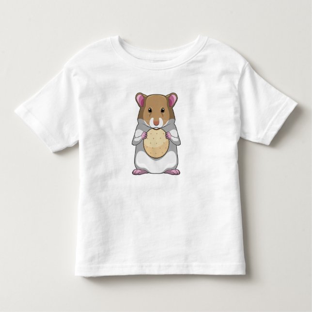 Camiseta De Bebé Hámster con Biscuit (Anverso)