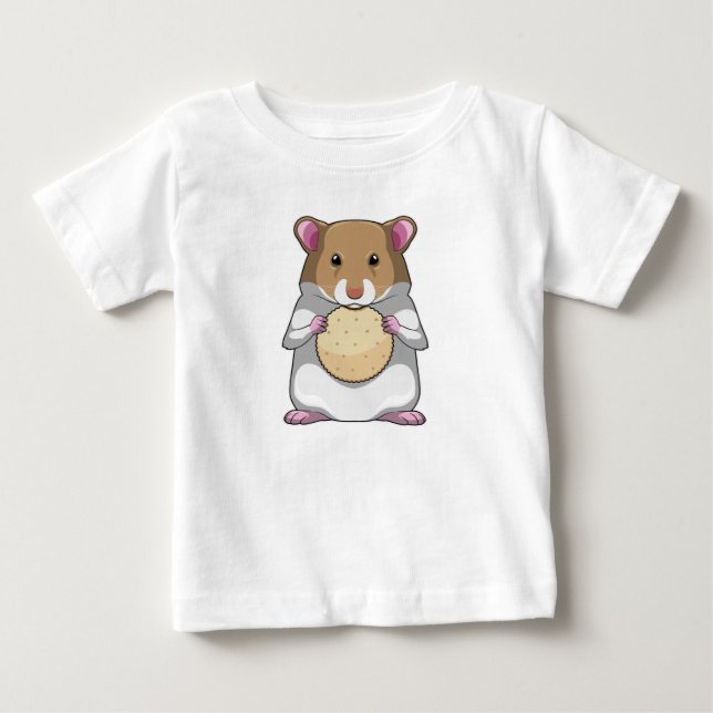Camiseta De Bebé Hámster con Biscuit (Anverso)