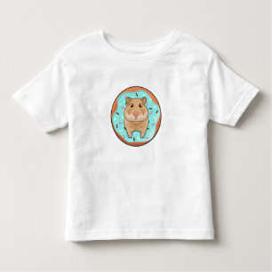 Camiseta De Bebé Hamster con Donut