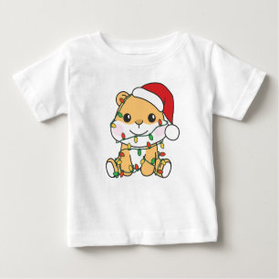 Camiseta De Bebé Hámster Navidades Animales de Invierno Holiday Ham