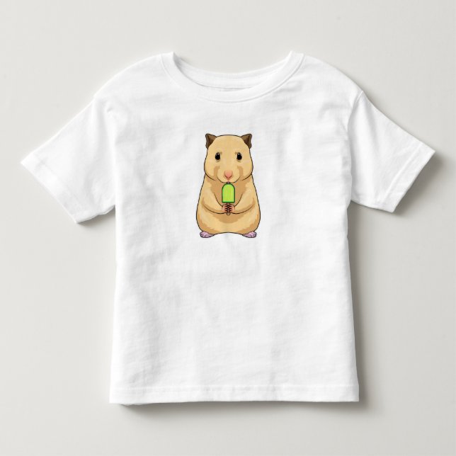 Camiseta De Bebé Hamster Popsicle (Anverso)