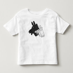Camiseta De Bebé Hand Silhouette Billy Goat