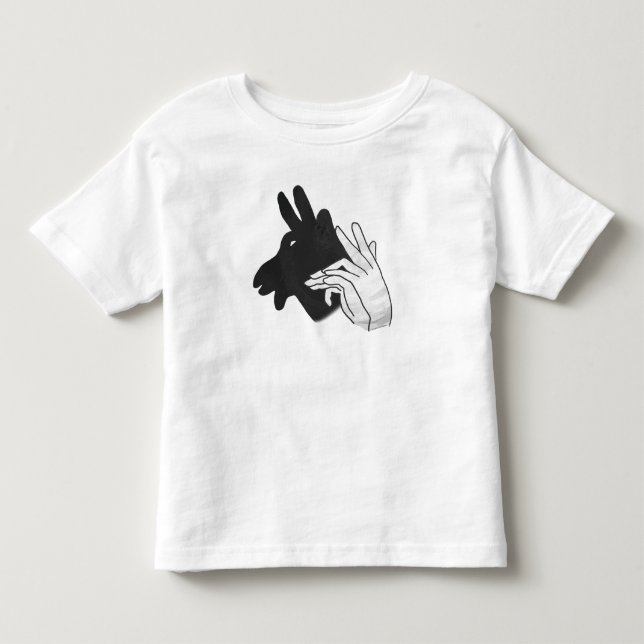Camiseta De Bebé Hand Silhouette Billy Goat (Anverso)