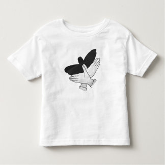 Camiseta De Bebé Hand Silhouette Eagle