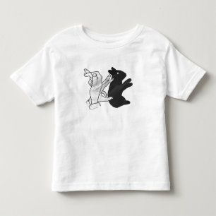 Camiseta De Bebé Hand Silhouette Rabbit