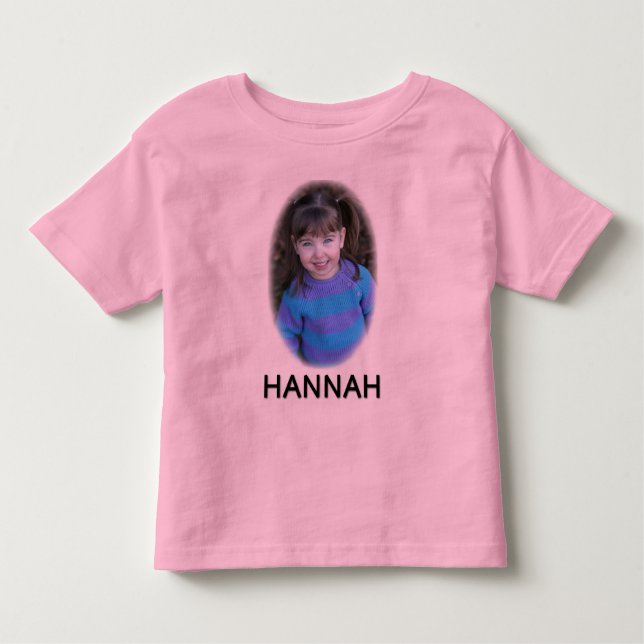 Camiseta De Bebé Hannah subió a Martin (Anverso)
