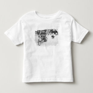 Camiseta De Bebé Hanoi Vietnam, Ciclo en el antiguo Hanoi