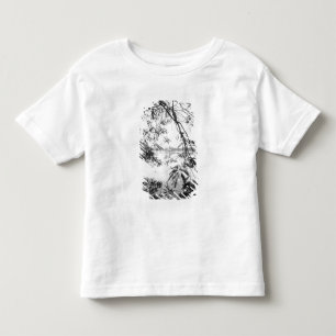 Camiseta De Bebé Hanoi Vietnam, vista del lago Hoan Kiem