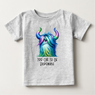 Camiseta De Bebé Hans - El Gruñón de Ojos Grandes