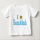 Camiseta De Bebé Hanukkah<br><div class="desc">Hanukkah T Shirts: Funny Hanukkah t shirt designs. This Hanukkah T-Shirt is a perfect choice for your favorite someone. Happy Hanukkah Shirts for all. 
 Descriptive Words: Hanukkah T-Shirts,  Chanukah,  Star of David,  Hanukkah Gifts, </div>