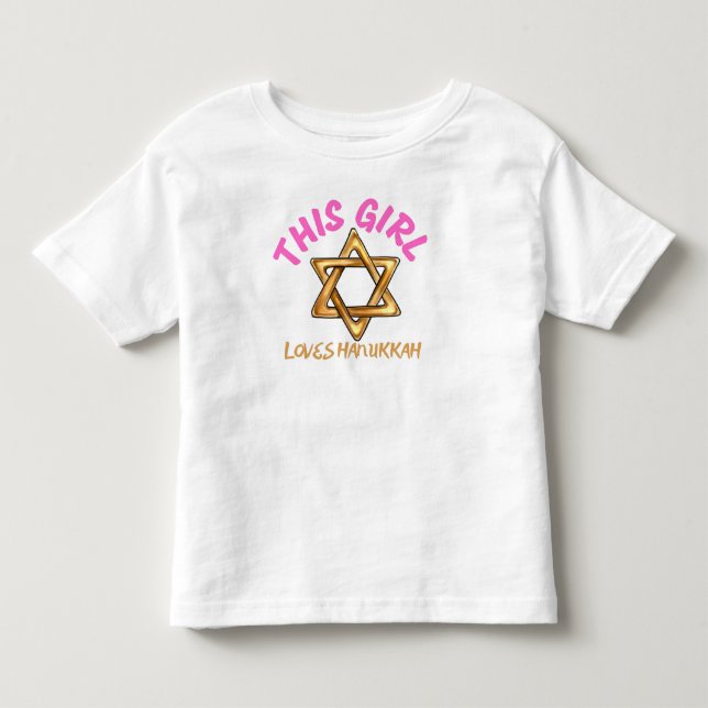 Camiseta De Bebé hanukkah, hanukkah feliz, menorah, chanukah, (Anverso)