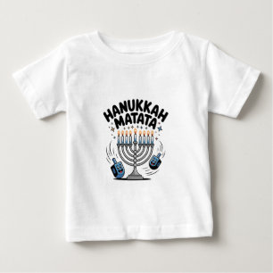 Camiseta De Bebé Hanukkah Matata Divertido Hanukkah Judío