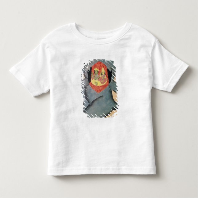 Camiseta De Bebé Hanuman que revela Rama y Sita (Anverso)