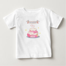 Camiseta De Bebé Happy Birthday Party Vibes Only