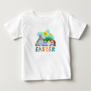 CAMISETA DE BEBÉ HAPPY EASTER BABY