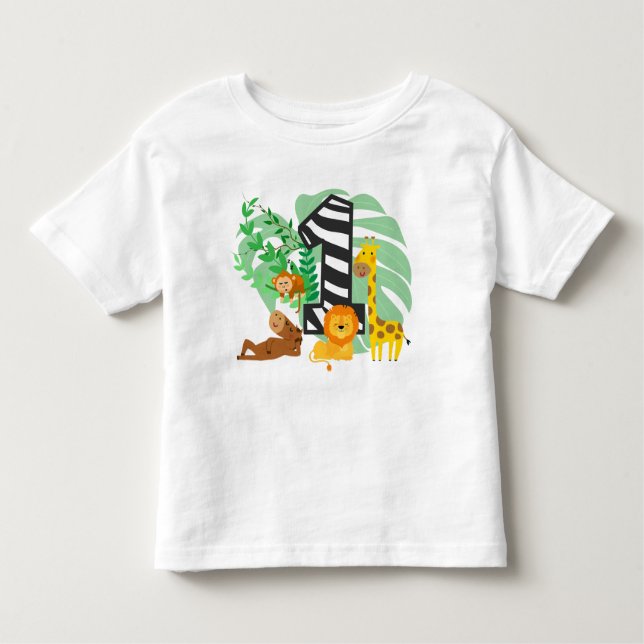 Camiseta De Bebé Happy First Birthday Baby! (Anverso)
