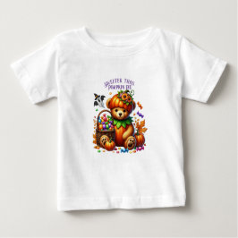 Camiseta De Bebé Happy Helloween Cute Wizard