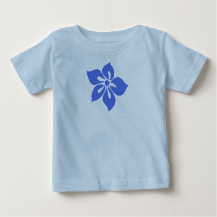 Camiseta De Bebé Happy Hibiscus Tropical Floral