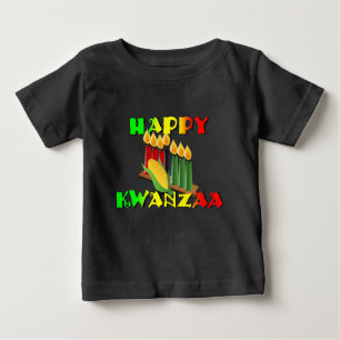 CAMISETA DE BEBÉ HAPPY KWANZAA