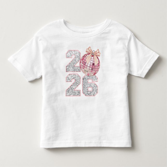 Camiseta De Bebé Happy New Year 2026 (Anverso)