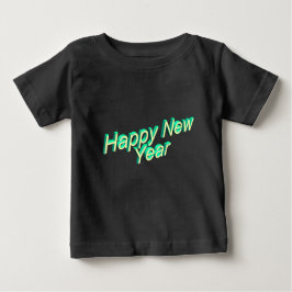 Camiseta De Bebé Happy New Year Baby Shirt 