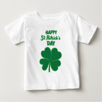Happy St. Patrick's Day Clover Leaf