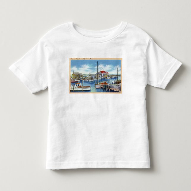 Camiseta De Bebé Harborview de la costa (Anverso)
