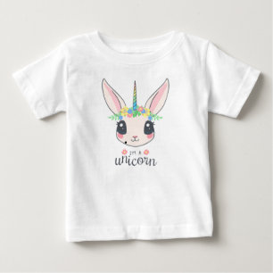 Camiseta De Bebé Hare Unicorn