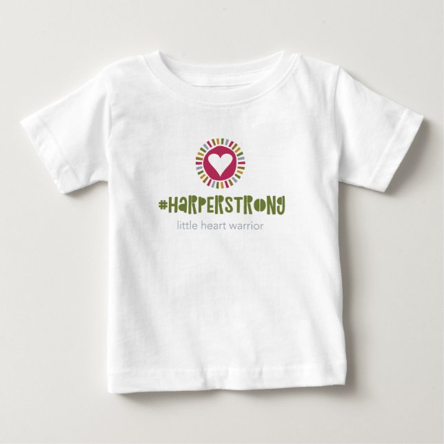 Camiseta De Bebé HarperStrong (Anverso)