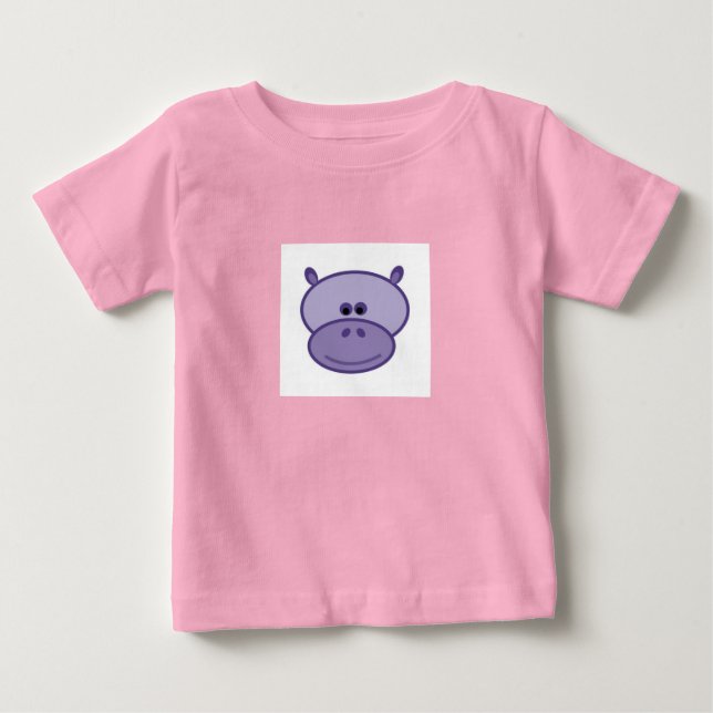 Camiseta De Bebé Harpo el hipopo (Anverso)