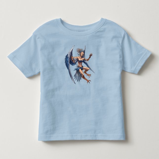 Camiseta De Bebé Harpy de mitología griega (Anverso)