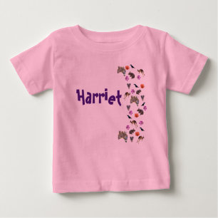 Camiseta De Bebé Harriet, Nombre De Los Animales Australianos,