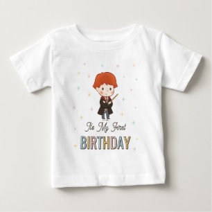 Camiseta De Bebé Harry Potter Chibi Ron Weasley Mago Cumpleaños