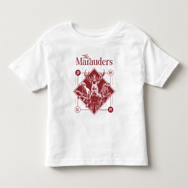 Camiseta De Bebé HARRY POTTER™ El gráfico de Marauders Animagus (Anverso)