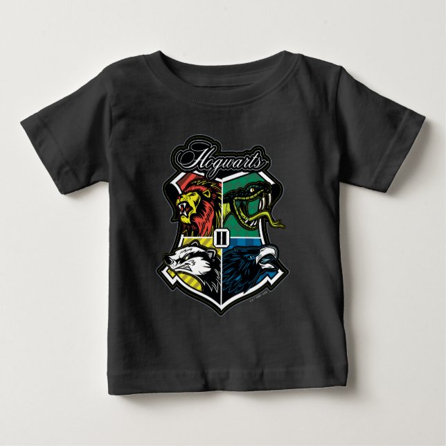 Camiseta De Bebé HARRY POTTER™ | HOGWARTS™ Badge atlético (Anverso)