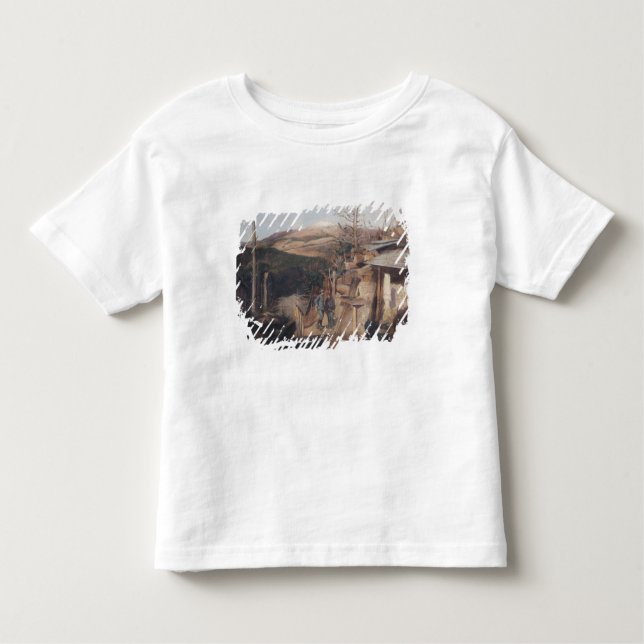 Camiseta De Bebé Hartmanswillerkopf, visión desde Roche-Sermet, (Anverso)