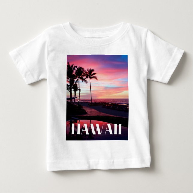 Camiseta De Bebé Hawái (Anverso)