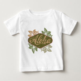 Camiseta De Bebé Hawaiana