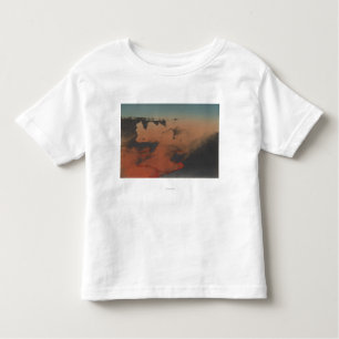 Camiseta De Bebé Hawaii - vista del volcán de Kilauea en la ha