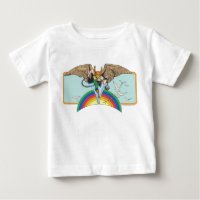 Hawkman vuela a través del cielo