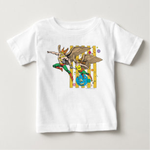 Camiseta De Bebé Hawkman y Hawkwoman