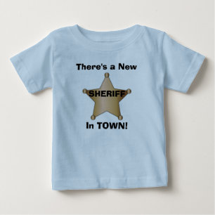 Camiseta De Bebé ¡Hay nuevo sheriff en CIUDAD!
