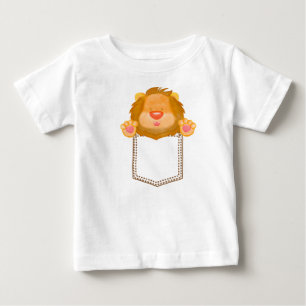 Camiseta De Bebé Hay un león en mi bolsillo