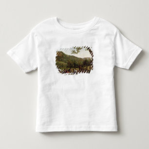 Camiseta De Bebé Haymakers que meriendan en el campo en un campo