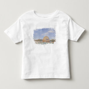 Camiseta De Bebé Haystack de Alfred Sisley el en los bancos del