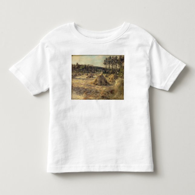 Camiseta De Bebé Haystacks en Sunset, 1906 (Anverso)