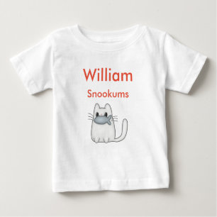 Camiseta De Bebé Haz que tu propio nombre gracioso toque personaliz