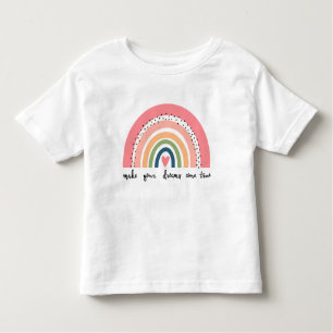 Camiseta De Bebé Haz que tus sueños se vuelvan arcoiris