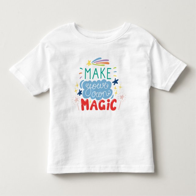 Camiseta De Bebé Haz tu propia magia (Anverso)